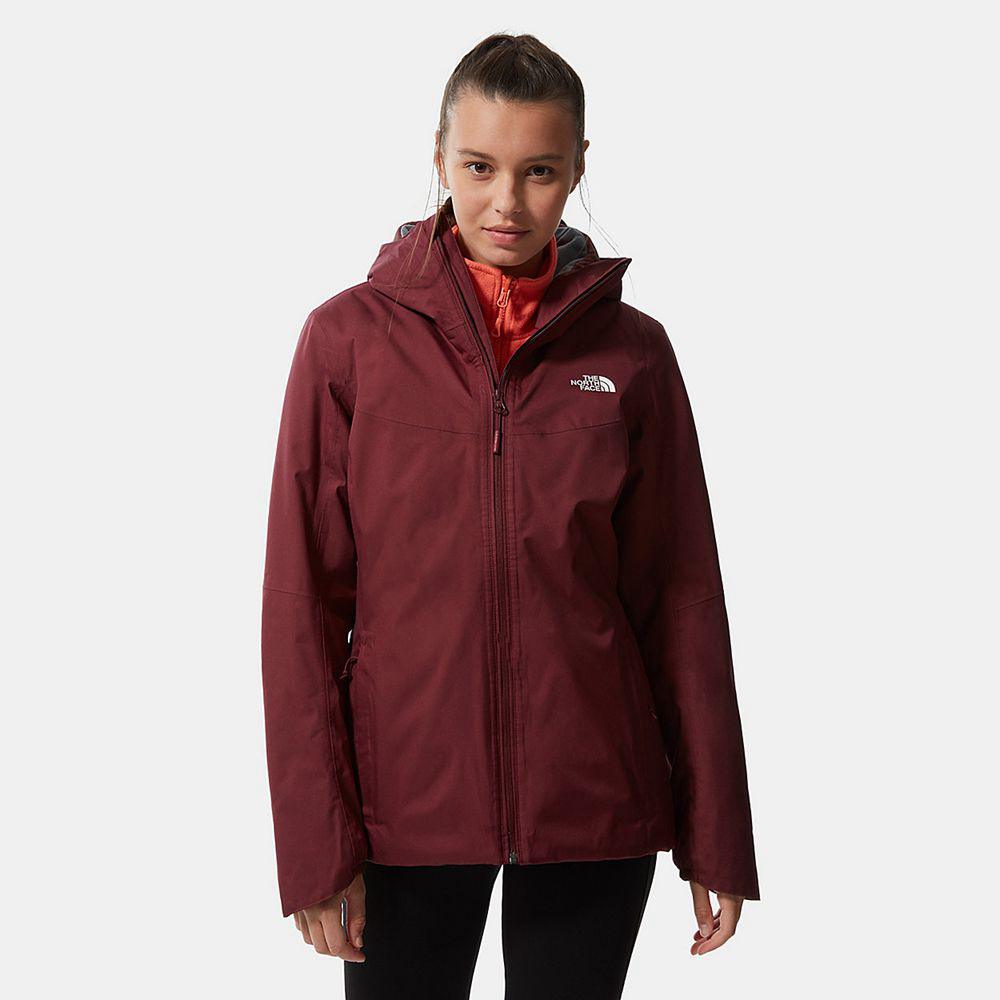 The North Face Quest Insulated Γυναικεια Αδιάβροχο Μπουφάν - Κοκκινα (HIXZ90867)